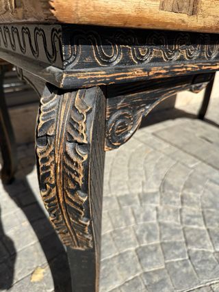 Mesa Comedor Rústica Corte Inglés Madera