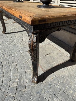 Mesa Comedor Rústica Corte Inglés Madera