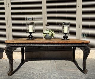 Mesa Comedor Rústica Corte Inglés Madera