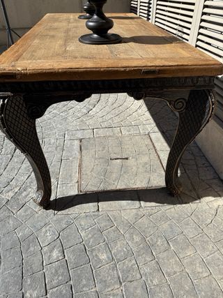 Mesa Comedor Rústica Corte Inglés Madera