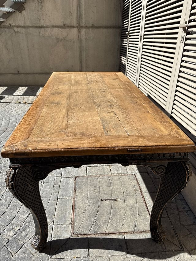 Mesa Comedor Rústica Corte Inglés Madera