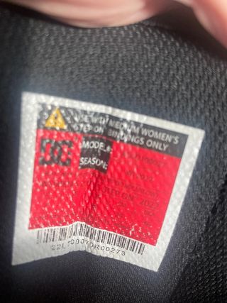 Botas Snowboard DC Doble BOA Step On Talla 38