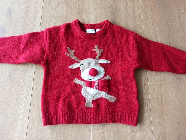 Jersey navideño Zara 9-12 meses