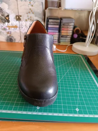 Zapatos ART negros con cremallera