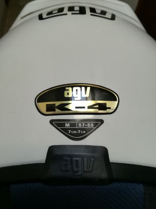 Casco de moto AGV K-4. Talla M