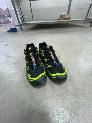 Salomon XT-6 Black/Gecko
