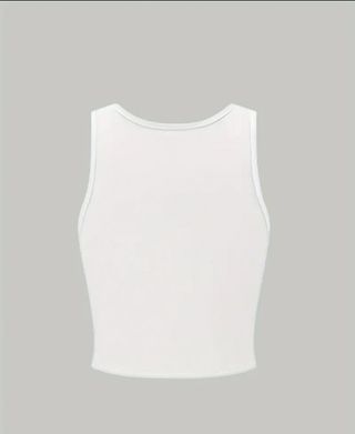 Camiseta tirantes deportiva blanca