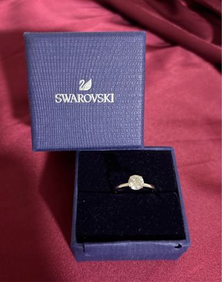Anillo Swarovski Plata y Circonita