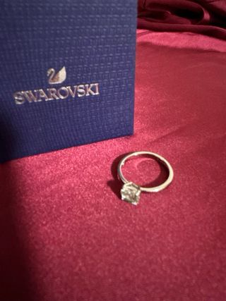 Anillo Swarovski Plata y Circonita