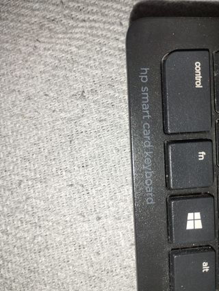 Teclado HP con Lector de Tarjetas Negro