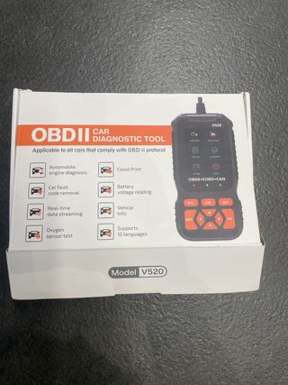 Herramienta Diagnóstico Coche OBDII V520