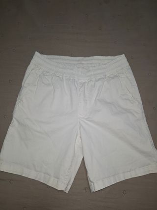 Bermudas Zara Hombre Blancas.