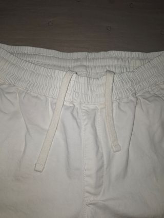 Bermudas Zara Hombre Blancas.