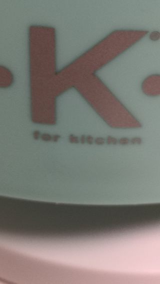 Hervidor de agua K 1.7L blanco y turquesa