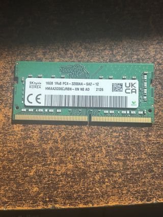 SK Hynix 16GB DDR4 3200MHz 1Rx8