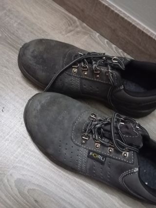 Zapatos de trabajo FORLI grises