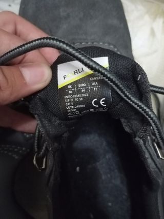 Zapatos de trabajo FORLI grises