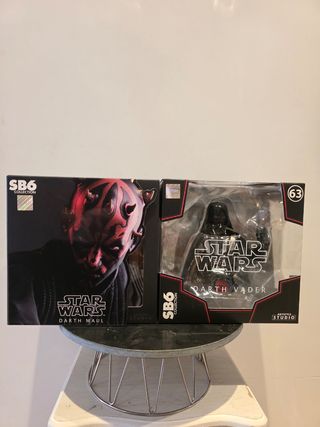 Busti Star Wars Darth Vader e Darth Maul Abystyle