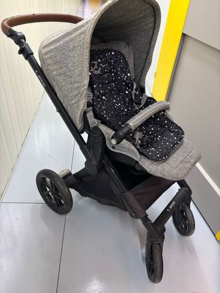 Carro de paseo Jane gris y negro