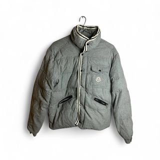 Chaqueta Moncler Gris Plumas Original
