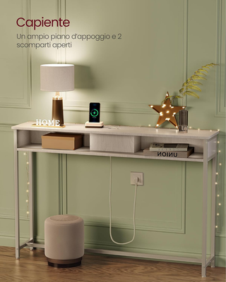 Consolle Ingresso, Tavolo Consolle con Multipresa,