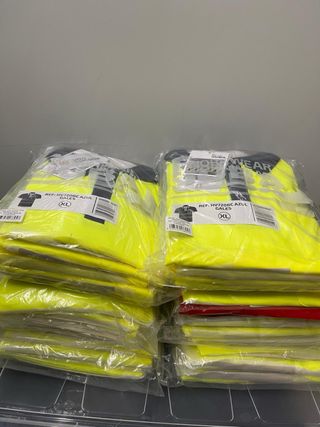 Camiseta reflectante alta visibilidad M L Xl XXL