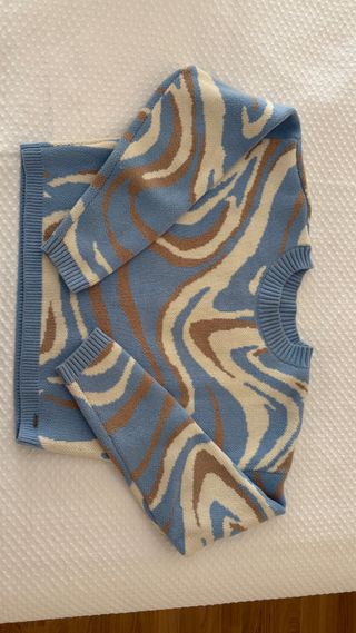 Jersey Hollister estampado cebra
