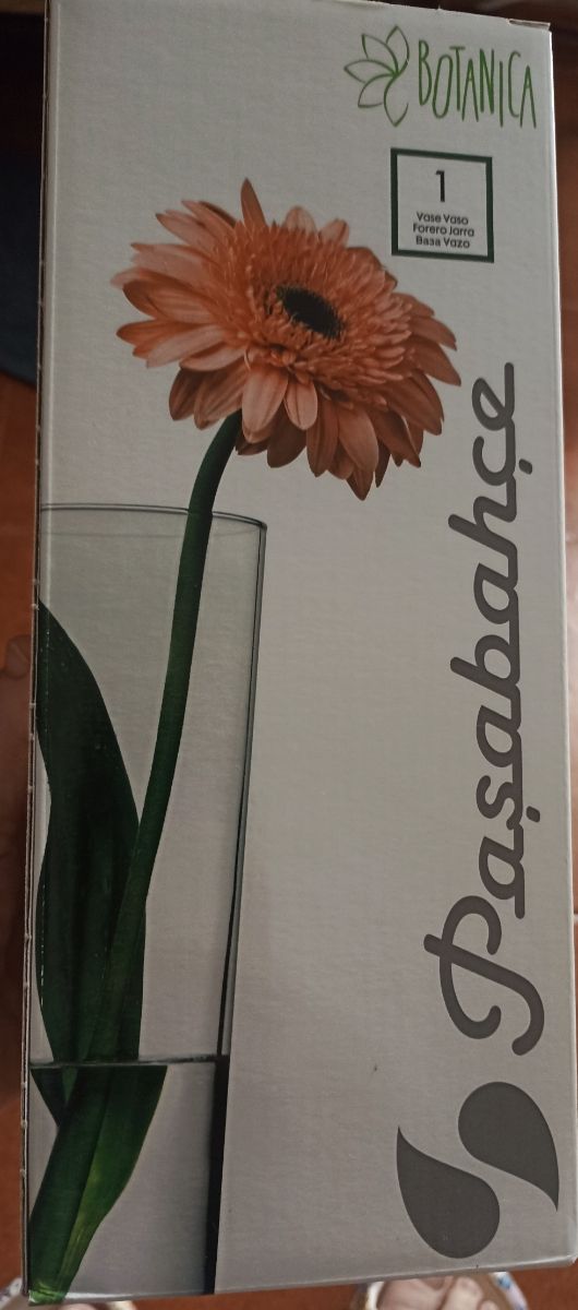 Florero Paşabahçe Cristal Transparente