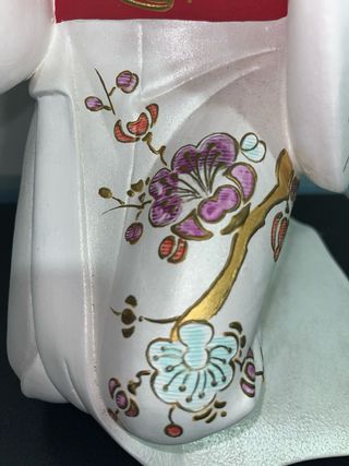 Muñeca japonesa Hakata Ningyo Kimono Floral Geisha