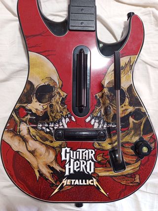 Pack Guitar Hero Metallica + Rock Band 2 Xbox 360