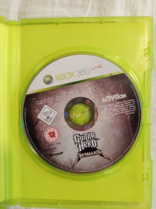 Pack Guitar Hero Metallica + Rock Band 2 Xbox 360
