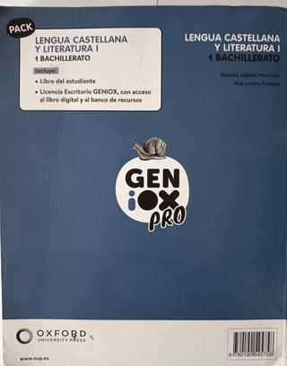 Lengua Castellana y Literatura I