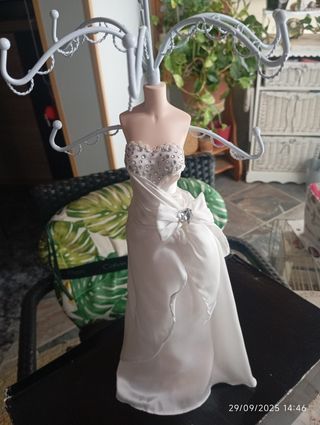 Joyero Novia Vestido Blanco 