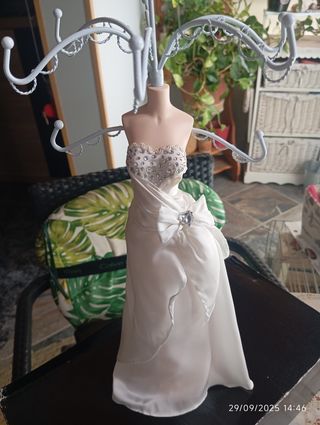 Joyero Novia Vestido Blanco 