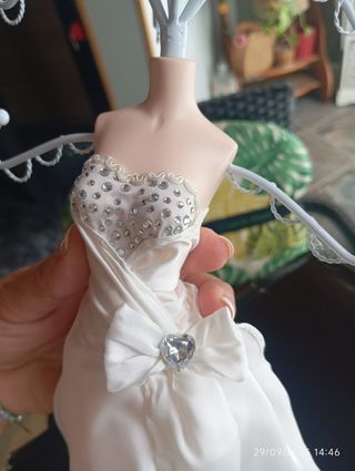 Joyero Novia Vestido Blanco 