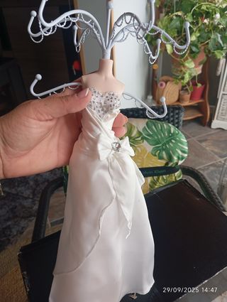 Joyero Novia Vestido Blanco 