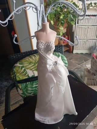 Joyero Novia Vestido Blanco 