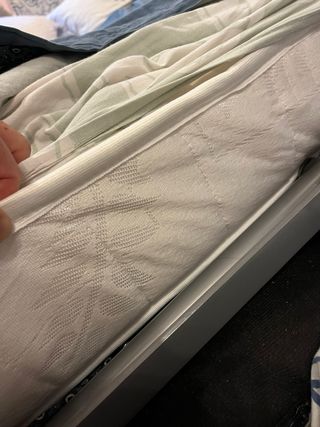 Divano letto angolare con pouf contenitore