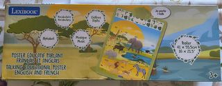 Poster educativo parlante Lexibook