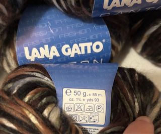 Lotto 10 gomitoli Lana Gatto Canton