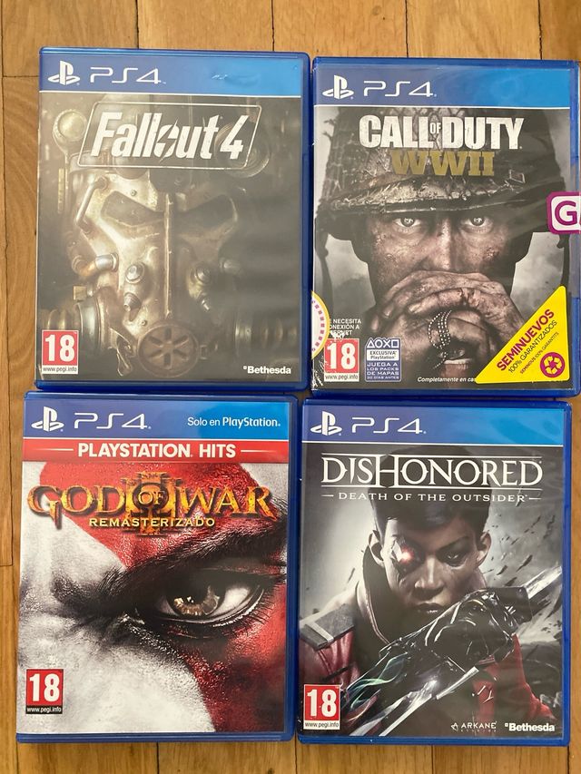 10 videojuegos de Ps4