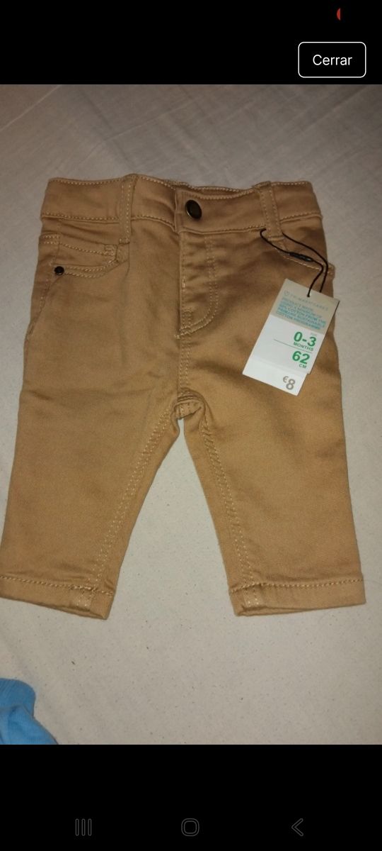 Vaquero bebé 0-3 meses