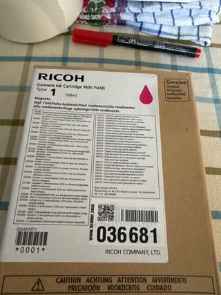 Cartucho Tinta RICOH M(Hi Yield) Magenta
