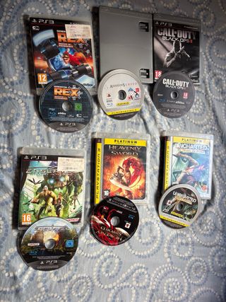 Lote Juegos PS3: Uncharted, Call of Duty, etc.