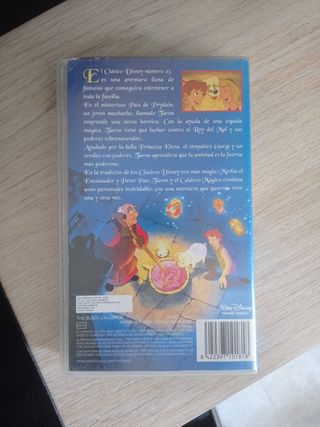 Taron y el Caldero Mágico VHS Disney