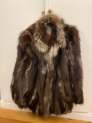 Abrigo zorro plateado Antonio Jurado