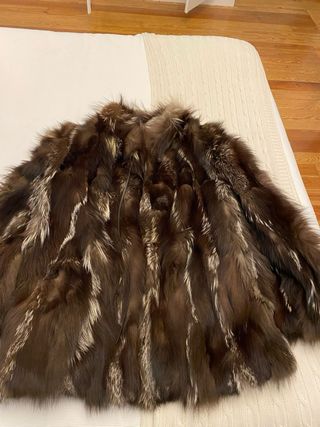 Abrigo zorro plateado Antonio Jurado