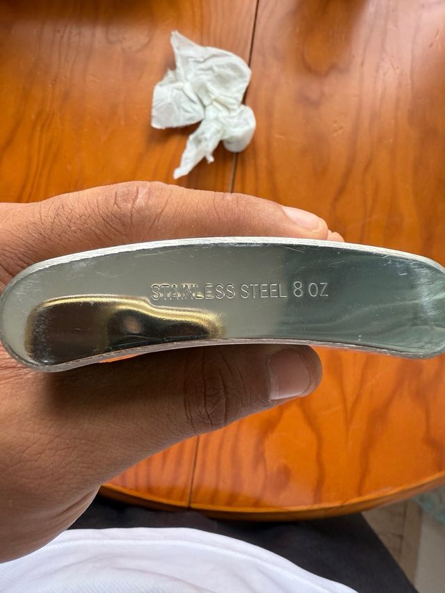 Petaca metálica Stainless Steel 8oz