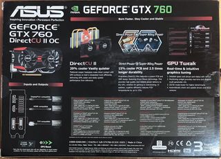 Tarjeta Gráfica Asus GTX 760 2GB GDDR5