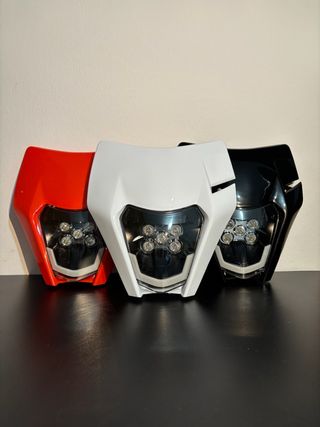 Careta moto KTM led